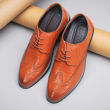 Lace-up ombre shoes for men