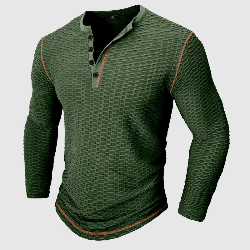 Stylish long sleeve casual shirt for men