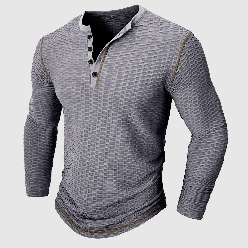 Stylish long sleeve casual shirt for men