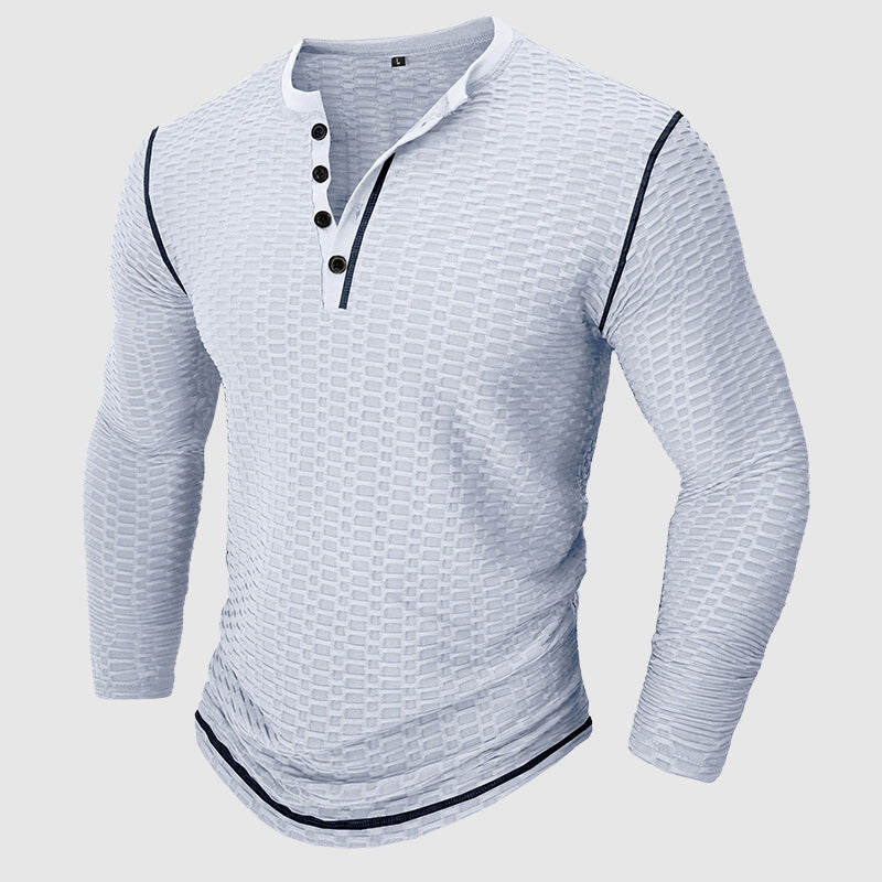 Stylish long sleeve casual shirt for men