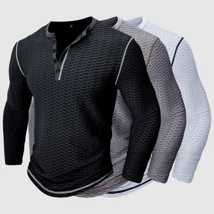 Stylish long sleeve casual shirt for men