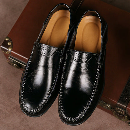 Men's formal leather loafer