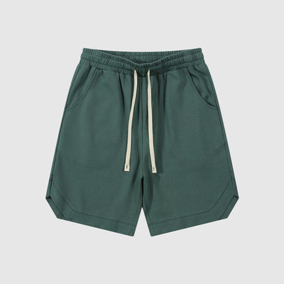 Men's retro twill loose fitting sport shorts
