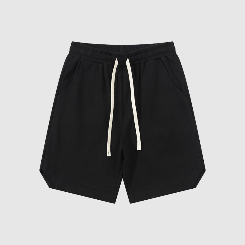 Men's retro twill loose fitting sport shorts