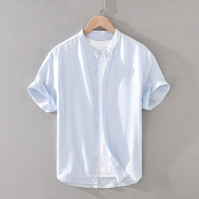 Men's long arm standard collar shirt