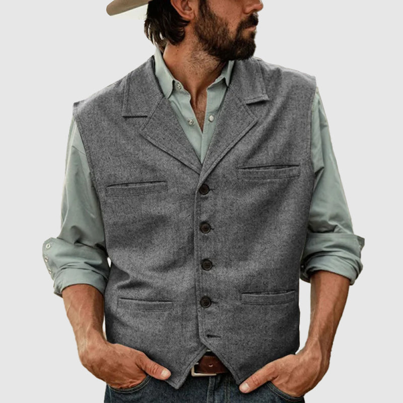 Men's vintage vow vest