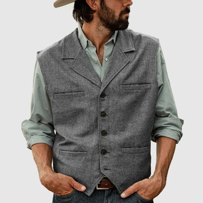 Men's vintage vow vest