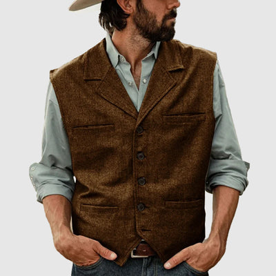 Men's vintage vow vest