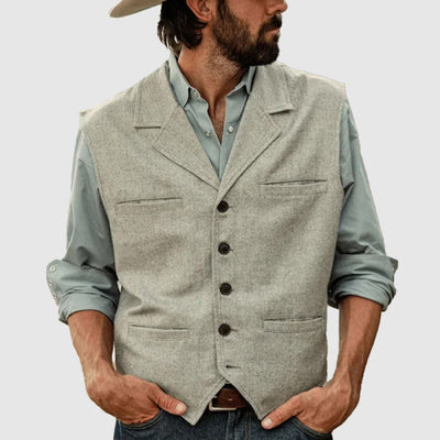 Men's vintage vow vest