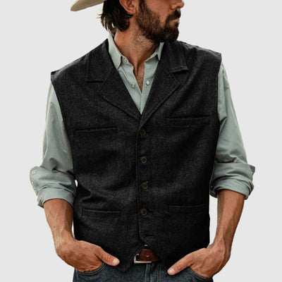 Men's vintage vow vest