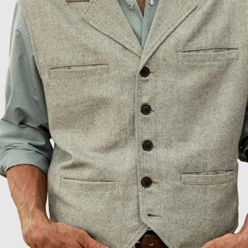 Men's vintage vow vest