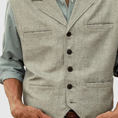 Men's vintage vow vest