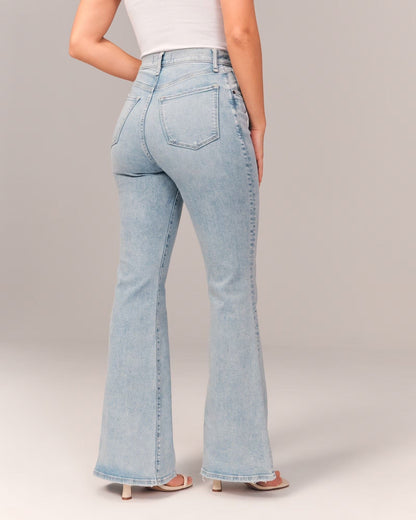 Stylish high-waist jeans for women