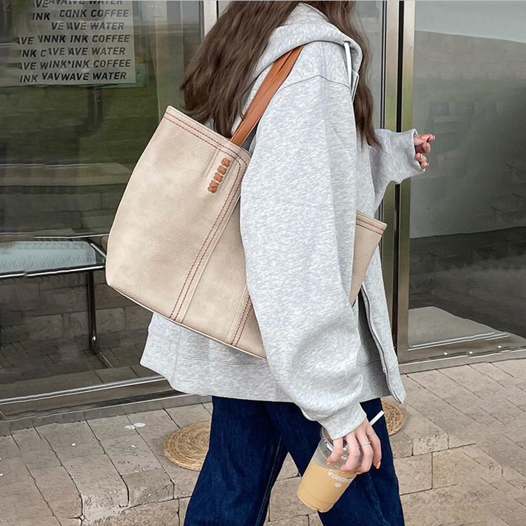 Women’s Tote Bag – Structured Design – Textured Surface – Dual Handle Everyday Style