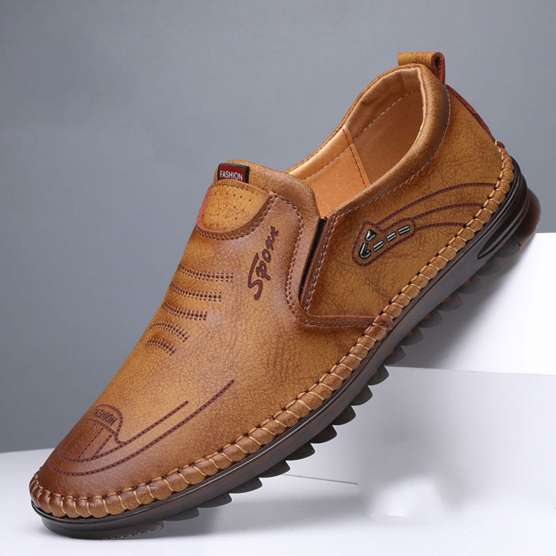 Men’s Loafers - Slip-On Moccasin - Cushioned Comfort - Casual & Semi-Formal Wear