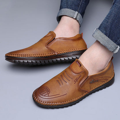 Men’s Loafers - Slip-On Moccasin - Cushioned Comfort - Casual & Semi-Formal Wear