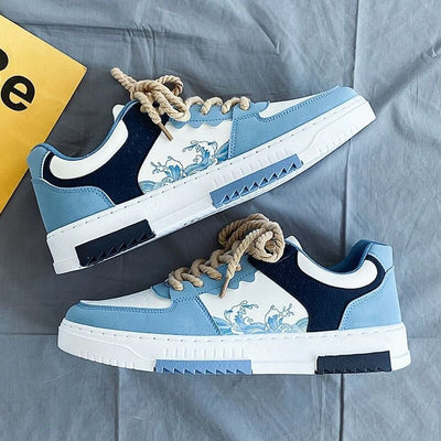 Men's stylish anti-slip lace-up shoes