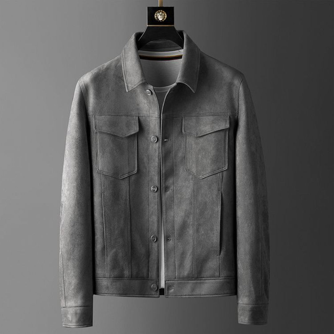 Men’s Jacket – Tailored Structured Fit – Button Front – Smart Casual