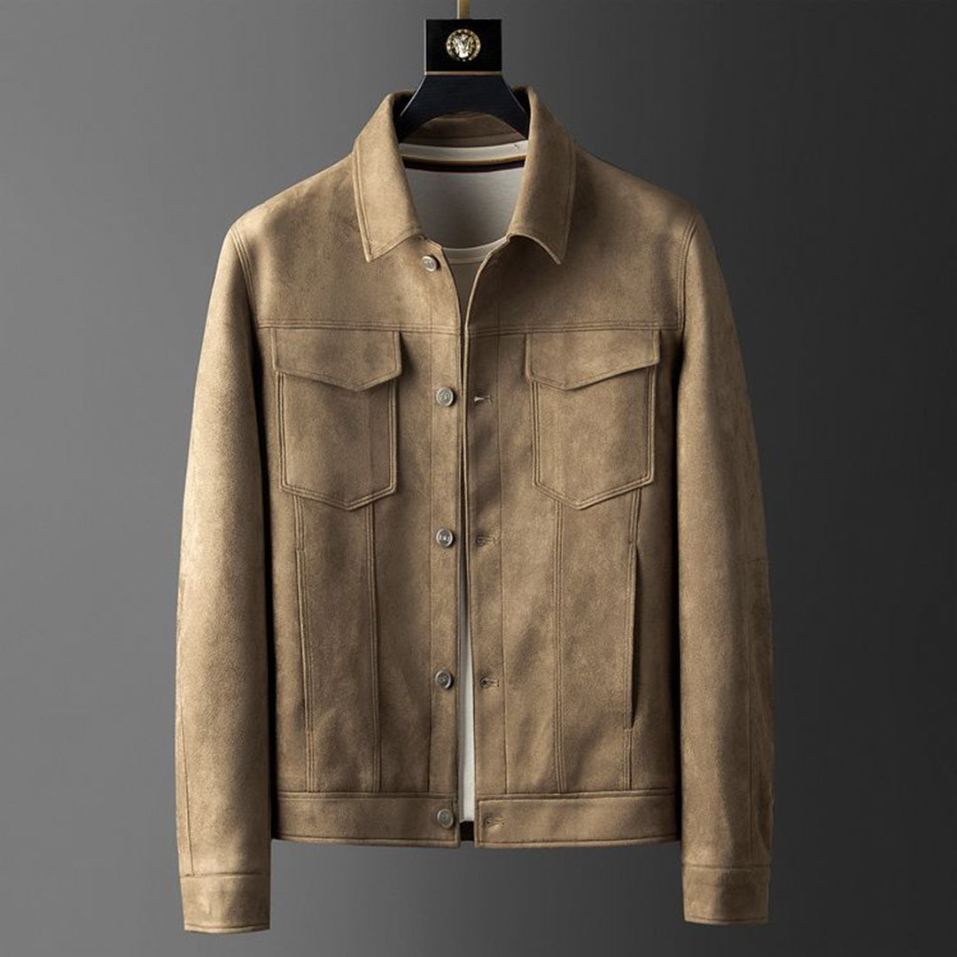 Men’s Jacket – Tailored Structured Fit – Button Front – Smart Casual