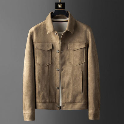 Men’s Jacket – Tailored Structured Fit – Button Front – Smart Casual