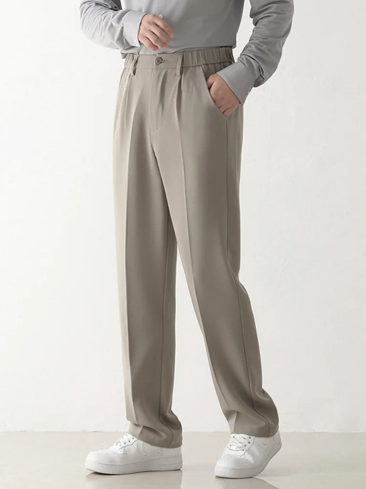 Men's draped formal pants