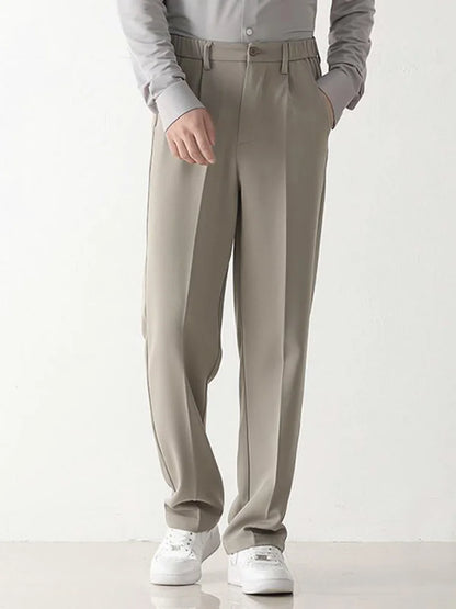 Men's draped formal pants