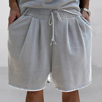 Men’s Casual Set – Oversized T-Shirt and Shorts – Relaxed Fit – Breathable Blend