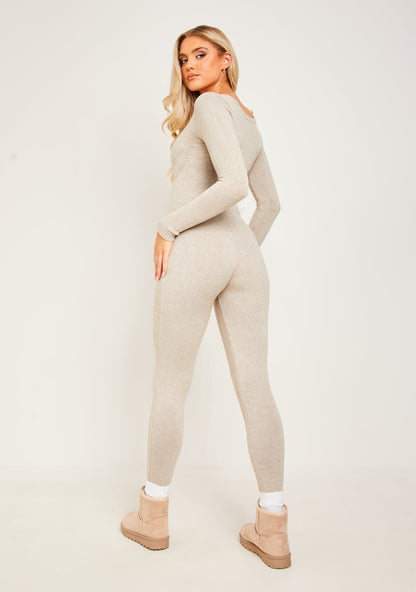 Women's long sleeve jumpsuit