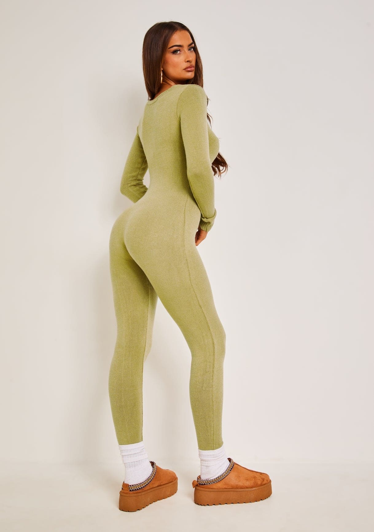 Women's long sleeve jumpsuit