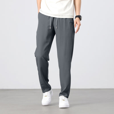 Men’s Jogger Trousers - Cotton Blend - Slim Fit - Elastic Waist & Cuffs - Casual Wear