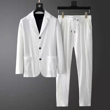 Rigel - Langarm blazer broek heren 2-delig set