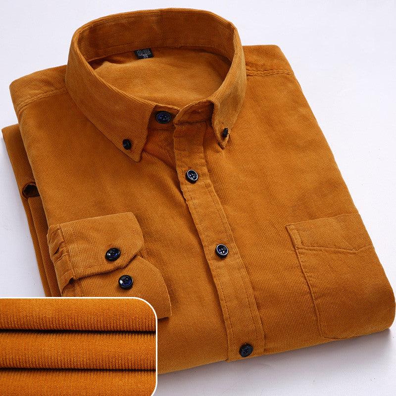 Men's Premium Shirt – Long Sleeve Button-Up
