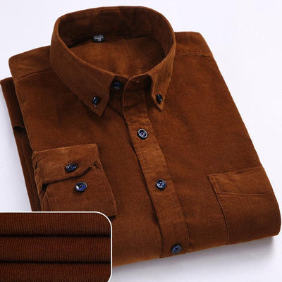 Men's Premium Shirt – Long Sleeve Button-Up