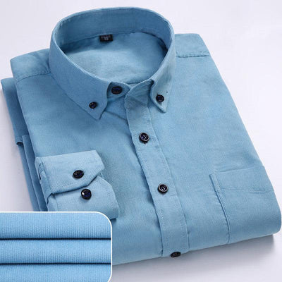 Men's Premium Shirt – Long Sleeve Button-Up