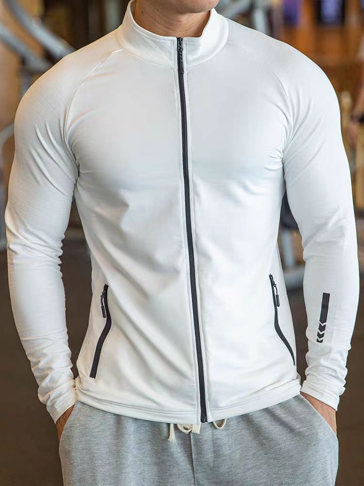 Men's quick dry long sleeve outdoor jacket