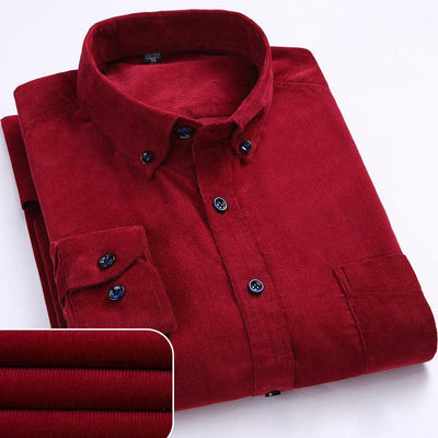 Men's Premium Shirt – Long Sleeve Button-Up