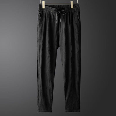 Men’s Casual Suit – Tailored Fit Blazer & Jogger Trousers – Textured Fabric – 3-Button Closure