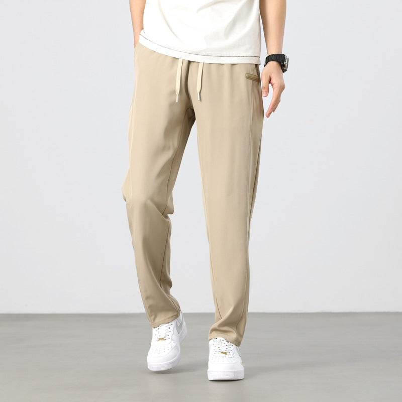 Casual men's straight loose pants