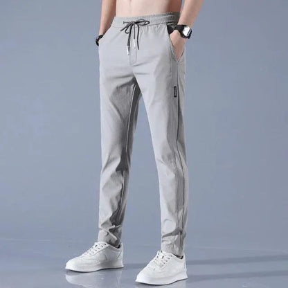 Men’s Jogger Pants - Slim Tapered Fit - Elastic Waistband - Stretch Comfortable Wear