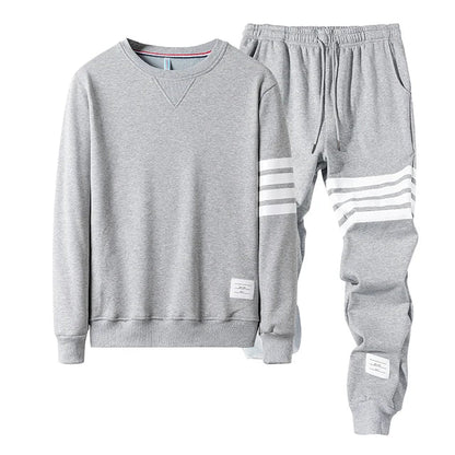 Men's long sleeve sweater and jogger pants set