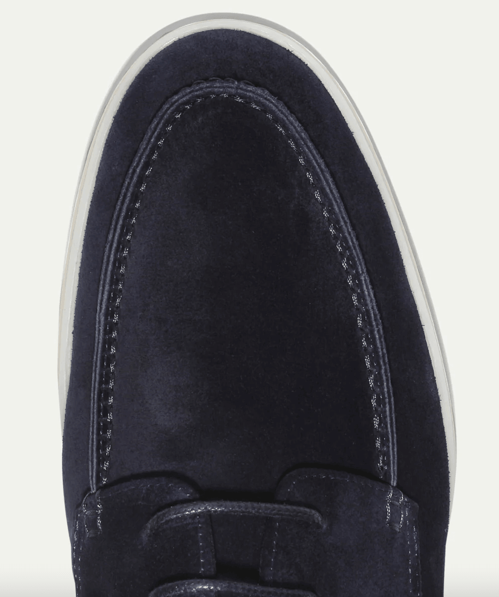 Men’s Suede Loafers – Slip-On Dress Shoes – Classic Fit – Elegant Rounded Toe