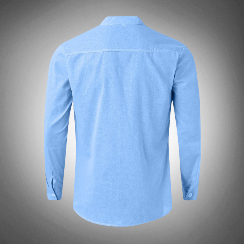 Men’s long sleeve breathable casual outdoor shirt