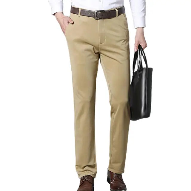 Mens Pants with Stitched Details