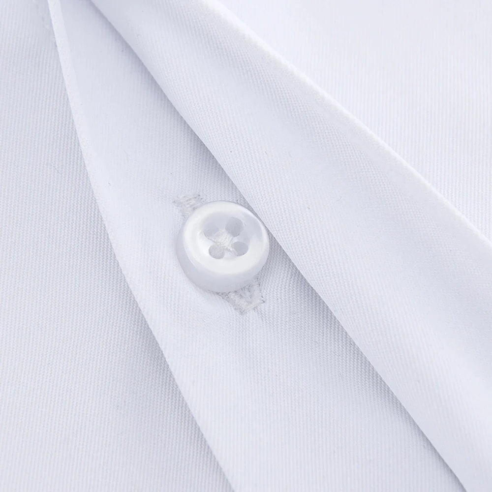 Men’s Dress Shirt - Classic Spread Collar - French Cuffs - Formal Business Wear