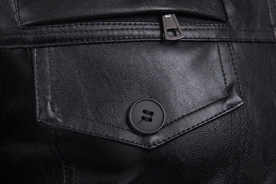 Retro lapel windproof jacket for men