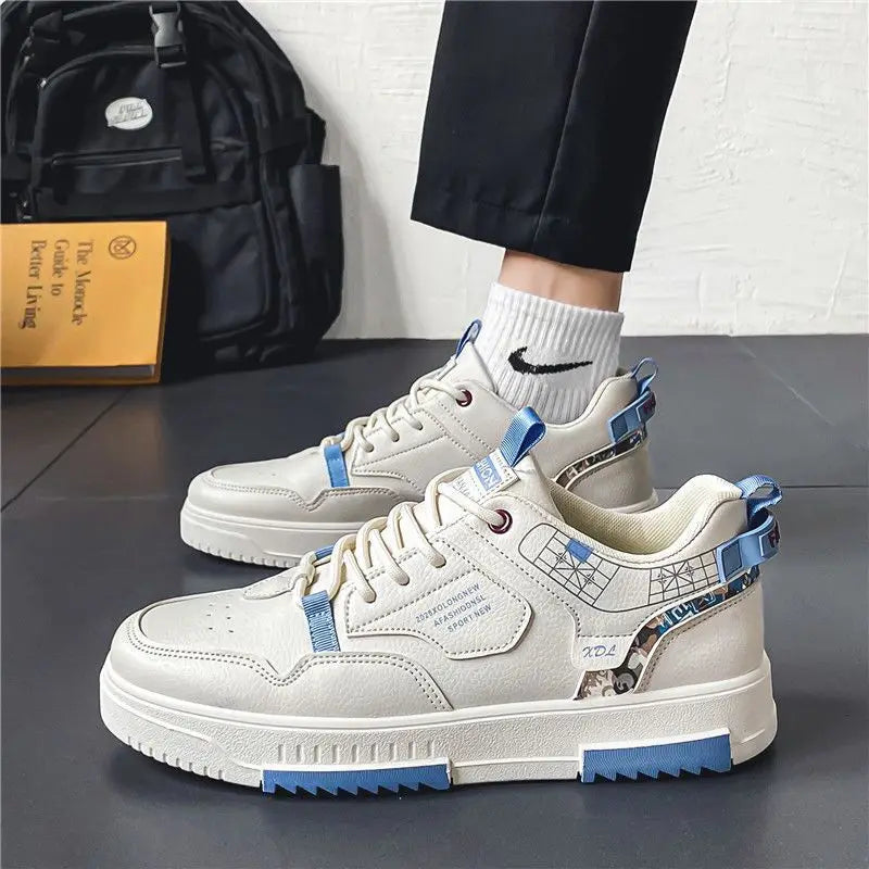 Men's stylish anti-slip lace-up shoes