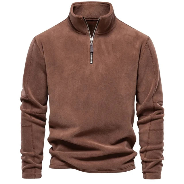 Men's sweatshirts jacket stand up collar