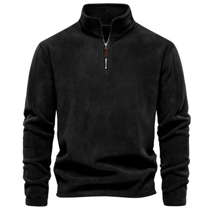 Men's sweatshirts jacket stand up collar