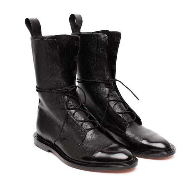 Women's Ankle Boots - Vegan Leather - Pointed Toe - British Style - Sleek & Elegant