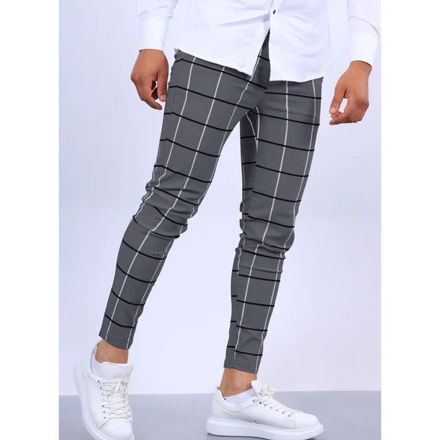 Men's checkered pants